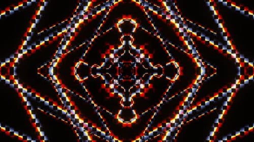 Abstract Iridescent Pattern