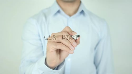 Web Pirat, Schreiben auf transparentem Bildschirm