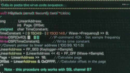 Arrière-plan du code