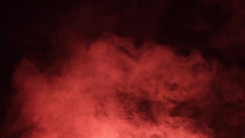 Halloween Spooky Bloody Red Smoke Fog
