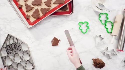Gingerbread Cookie Preparation for the Holidays