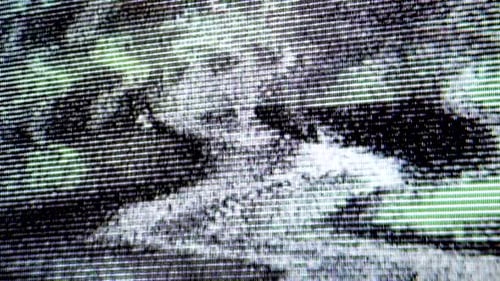 TV Noise in Retro Style