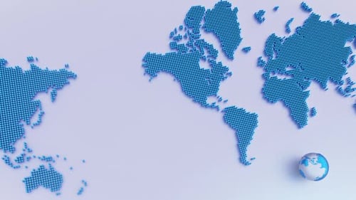 Fondo de noticias azul cielo