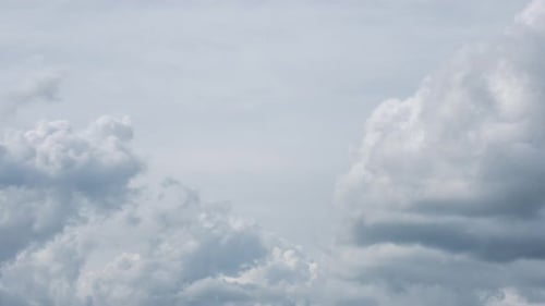 Clouds Time Lapse Moving Across the Sky
