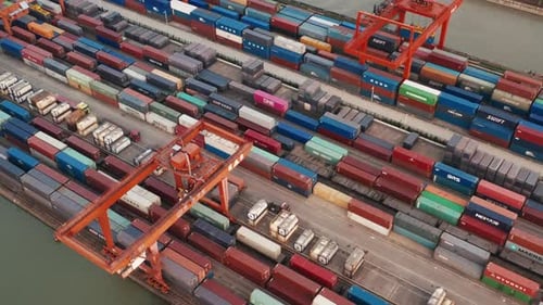 Containers and seaport