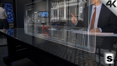 Architect Futuristic Office