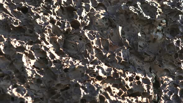 Solidified Spongy Igneous Rock, Nature Stock Footage ft. andesitic ...