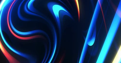 Abstract motion graphic background. loop 4K