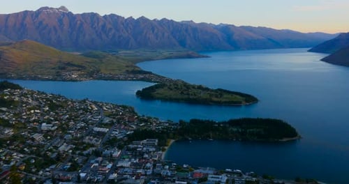 Queenstown New Zealand Twilight