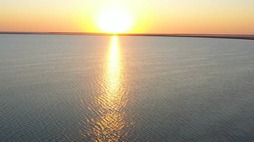 Flying Over Sunset Sea 3