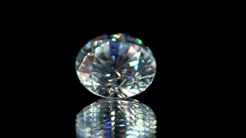 Gros plan du diamant