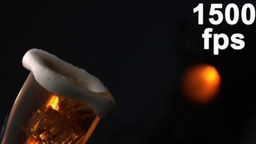 Beer or Ale Splashing
