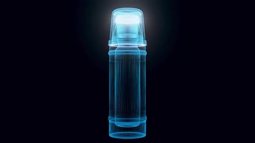 Thermos Hologram 4k