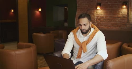 Entrepreneur with Laptop