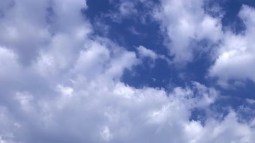 Soft Clouds On Sky