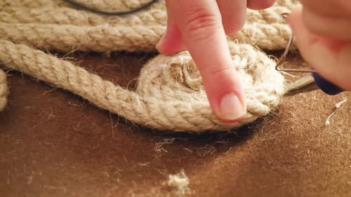 Seil handgemacht