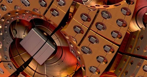 Metallic High Precision Equipment 3d