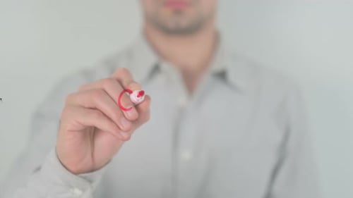 Writing Correcto with Red Marker