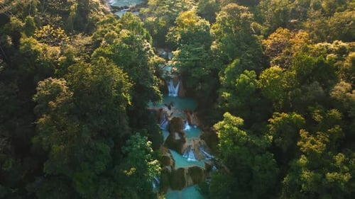 Agua Azul Waterfalls in Chiapas Mexico