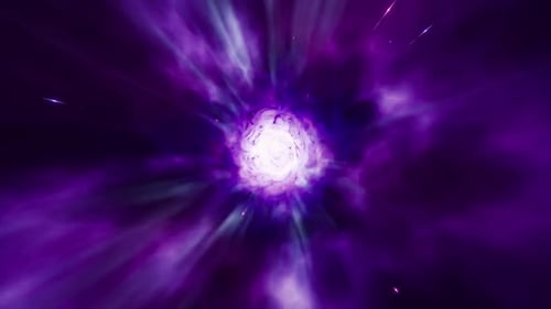 Fiction Hyperspace Tunnel