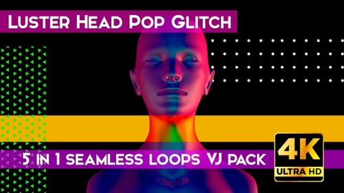 Futuristic 3D Human Busts with Abstract Digital Patterns