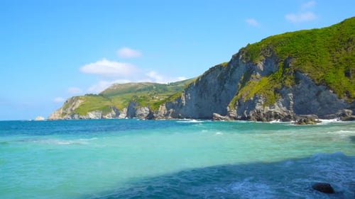 Cliff and Ocean, Real Time