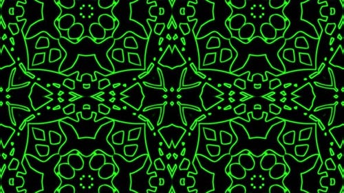 Rayures abstraites, effet kaléidoscope