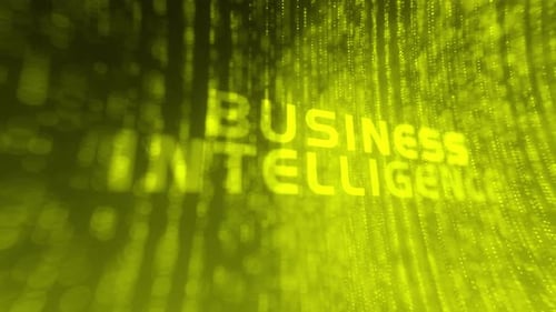 Abstract Tech Source Code Business Intelligence