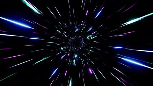 Neon Particles Loop