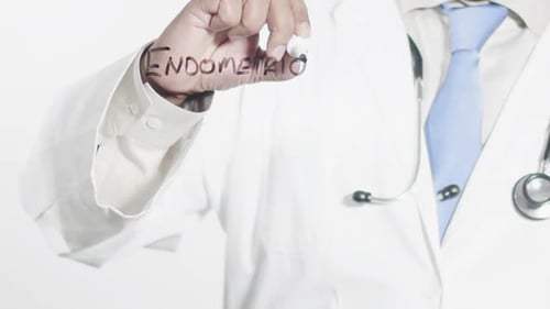 Doctor Writes Endometriosis With a Marker