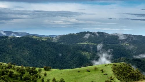 Zlatibor Berglandschaft Zeitraffer