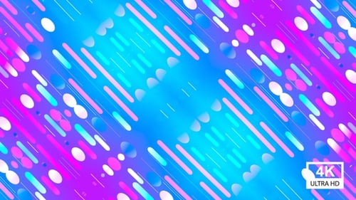 Moderne trendige geometrische Hintergrund 4K