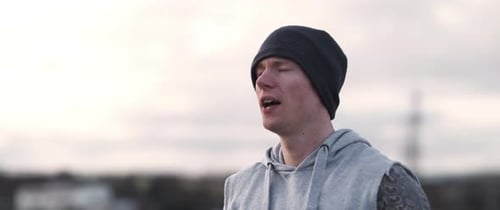Runner in a Field