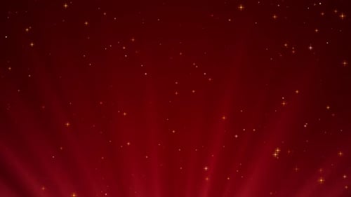 Blessing Light Rays with Rising Stars Background - 4 Variations