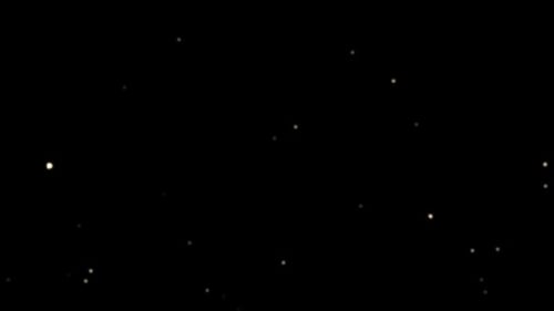 Subtle Golden Floating Dust Particles Background