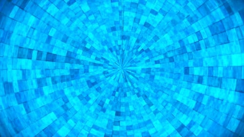 Broadcast Hi-Tech Glittering Abstract Patterns Tunnel 07