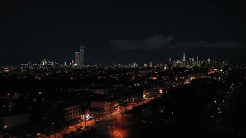Manhattan New York at Night