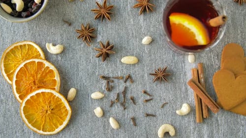 Festive Mulled Wine Ingredients for Christmas Celebration