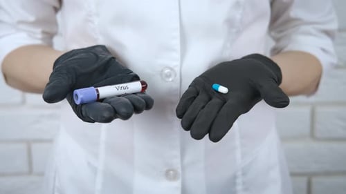 The pill from the virus.
