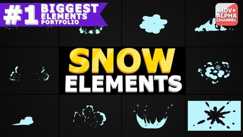 Cartoon Hand-Drawn Winter Effects and Transitions