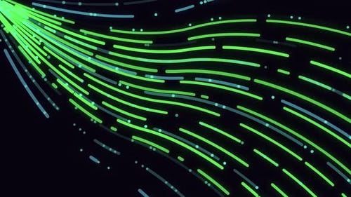 Abstract Technology Lines Data Background