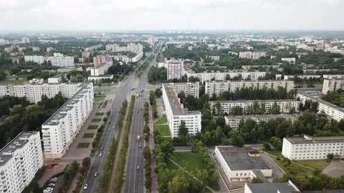 Moscow Avenue In The City Of Vitebsk 12