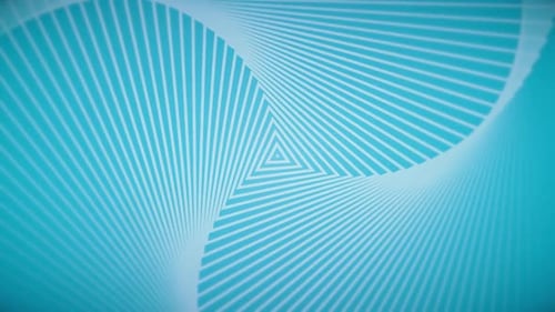 Abstract Geometric Triangle Lines Tunnel Rotation Background