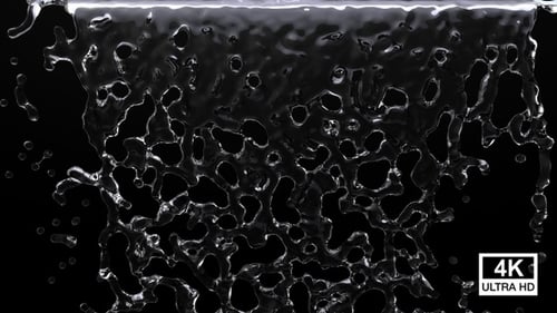 Brunnen aus reinem Wasser 4K