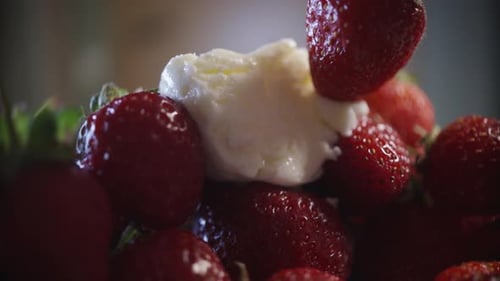 strawberry close-up
