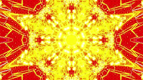 4K Patterned Blinking Vj Loop 8