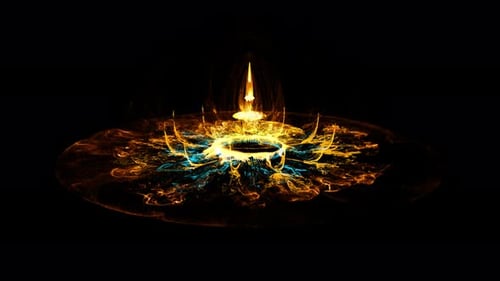 Glowing Sci-fi Gate Or Portal