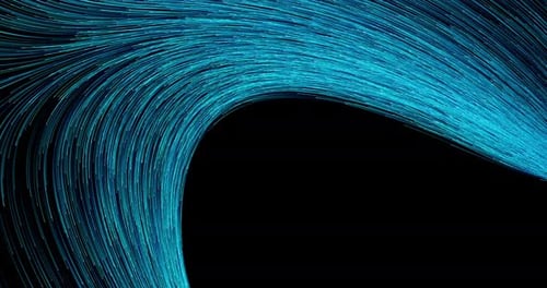 Fiber network Ai technology cloud computing bits internet fast 5g blue background information blue