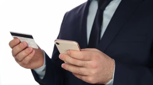 Businessman Online Payment