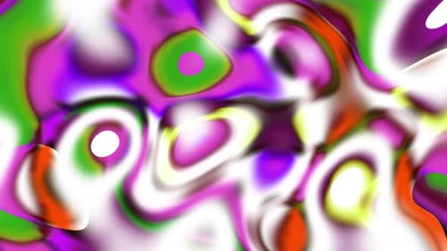 Abstract Fluid Drawing Gradient Texture Liquid Acrylic Background Motion